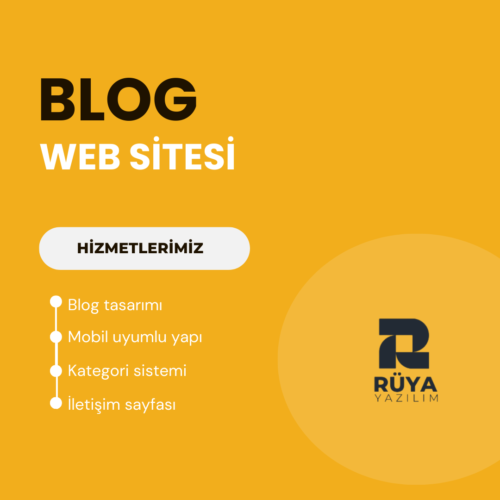 Blog Web Sitesi